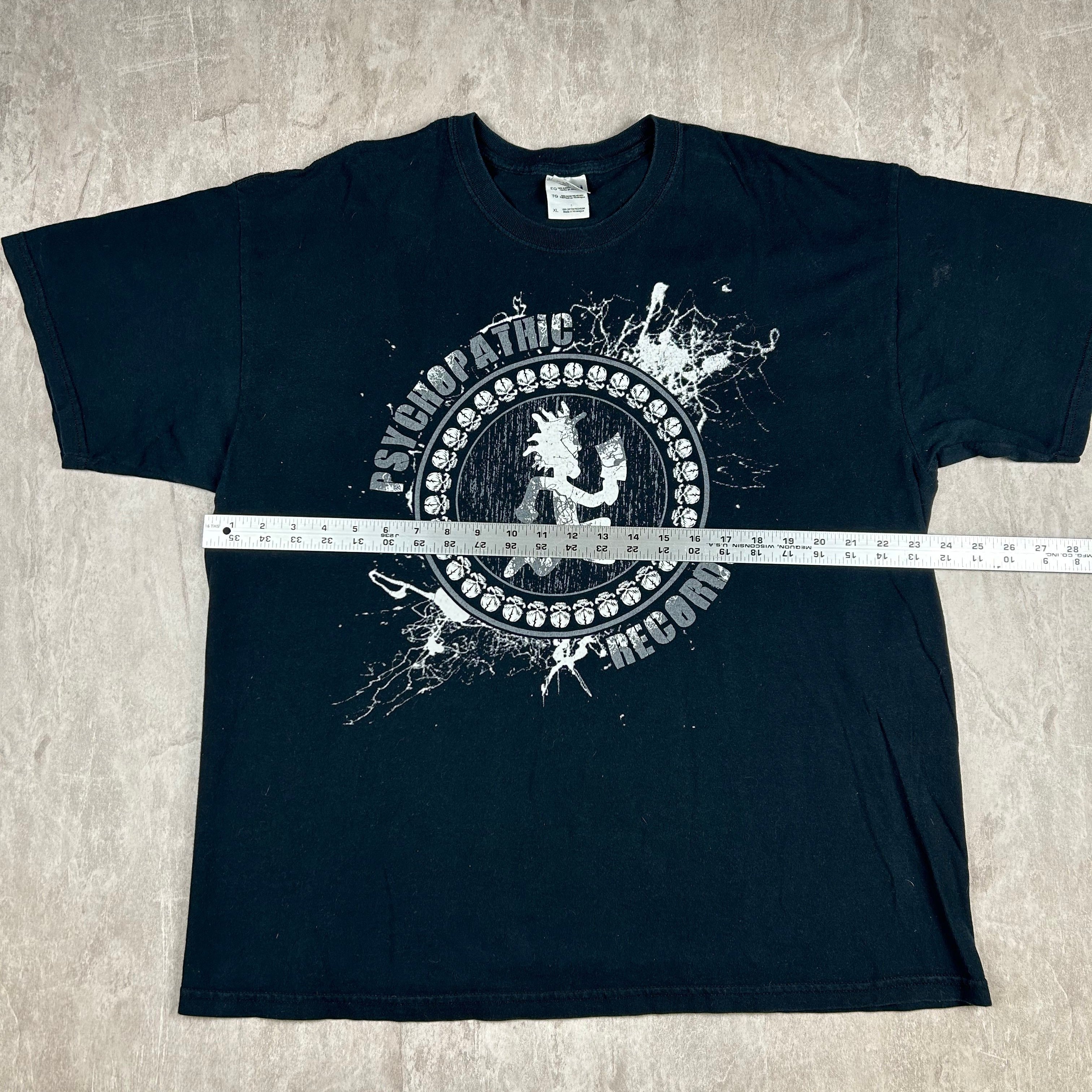 Vtg Psychopathic Records Insane Clown Posse ICP Hatchet Man T