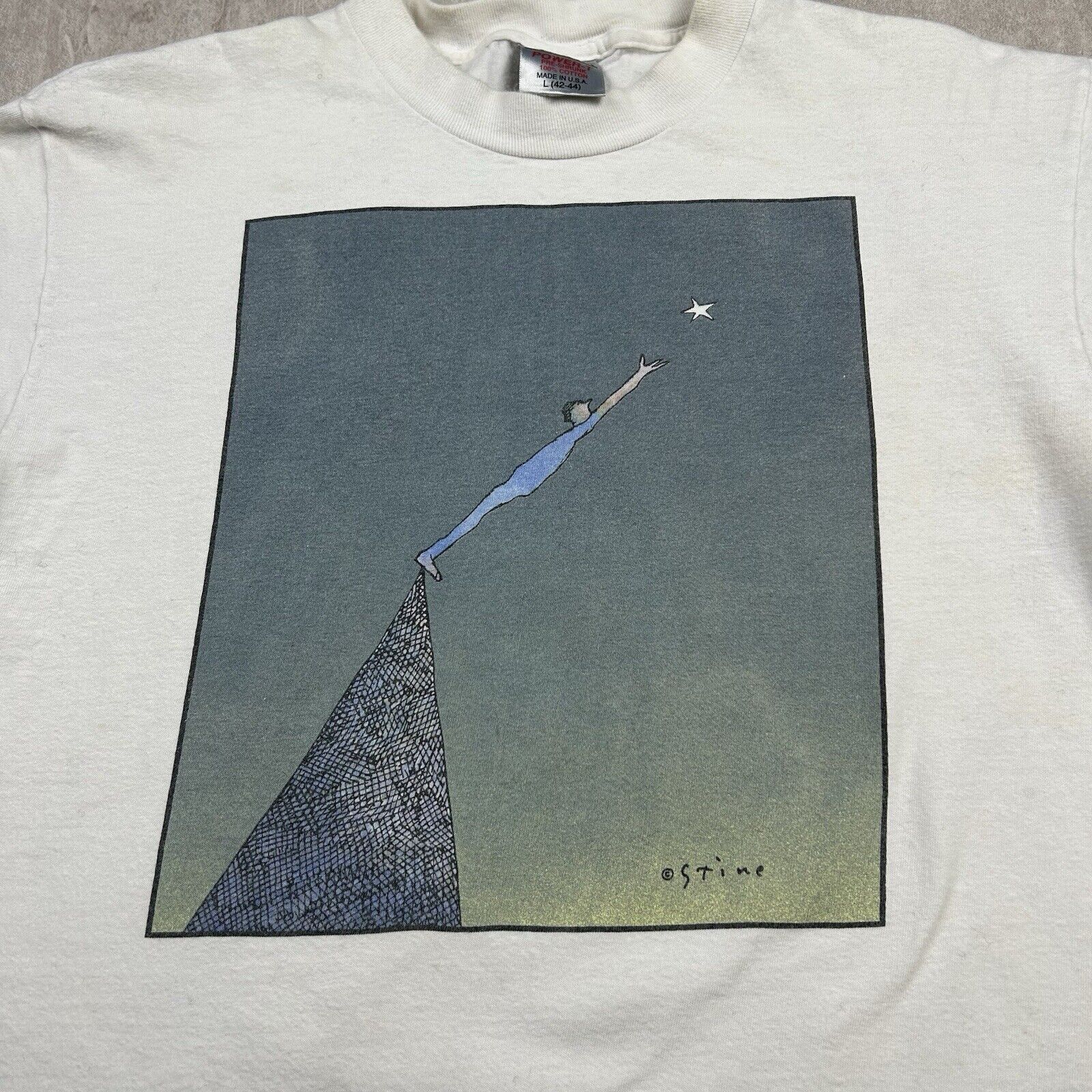 トップス 90s richard stine tee L/S 90s Richard Stine T-shirt | What'z up