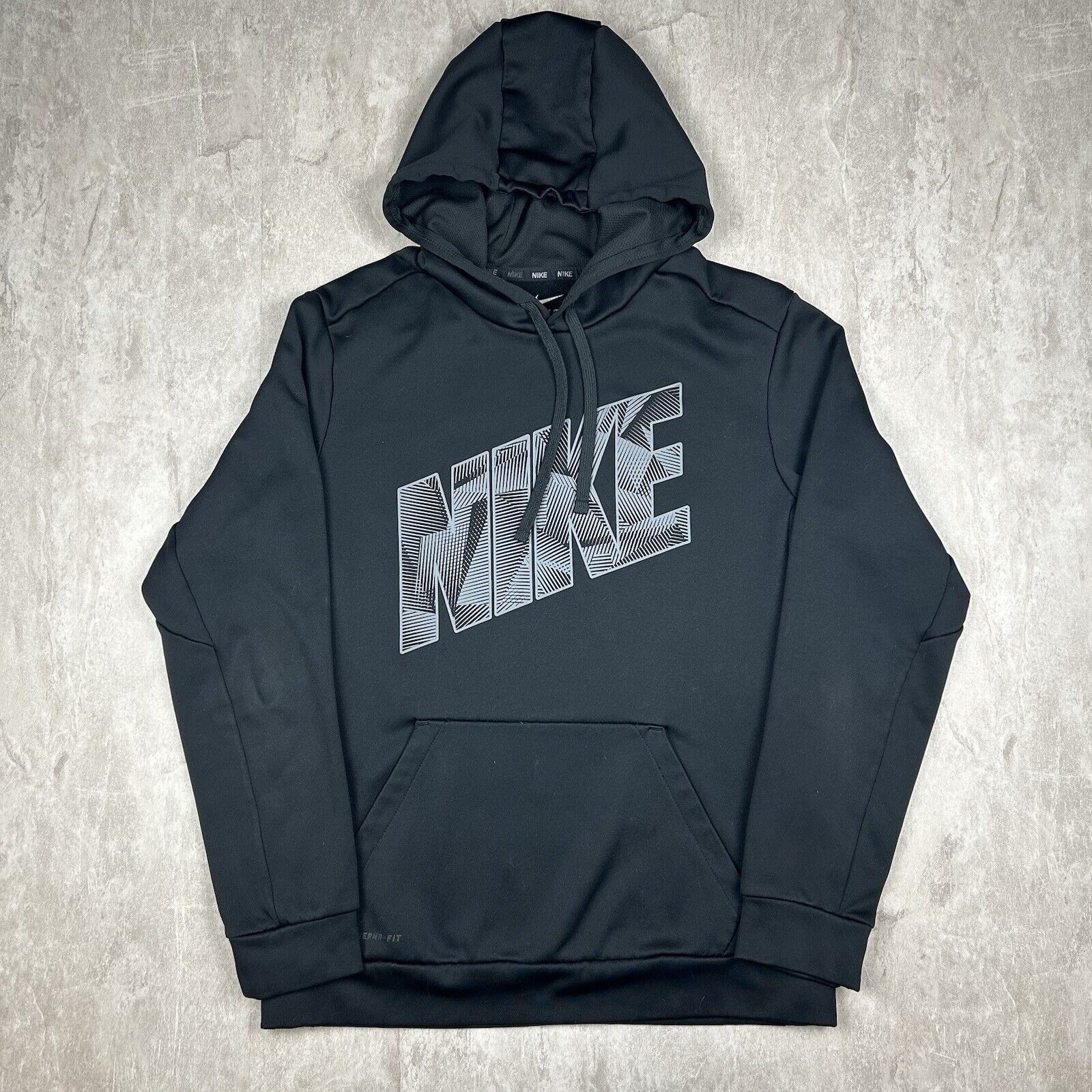 nike black hoodie vintage