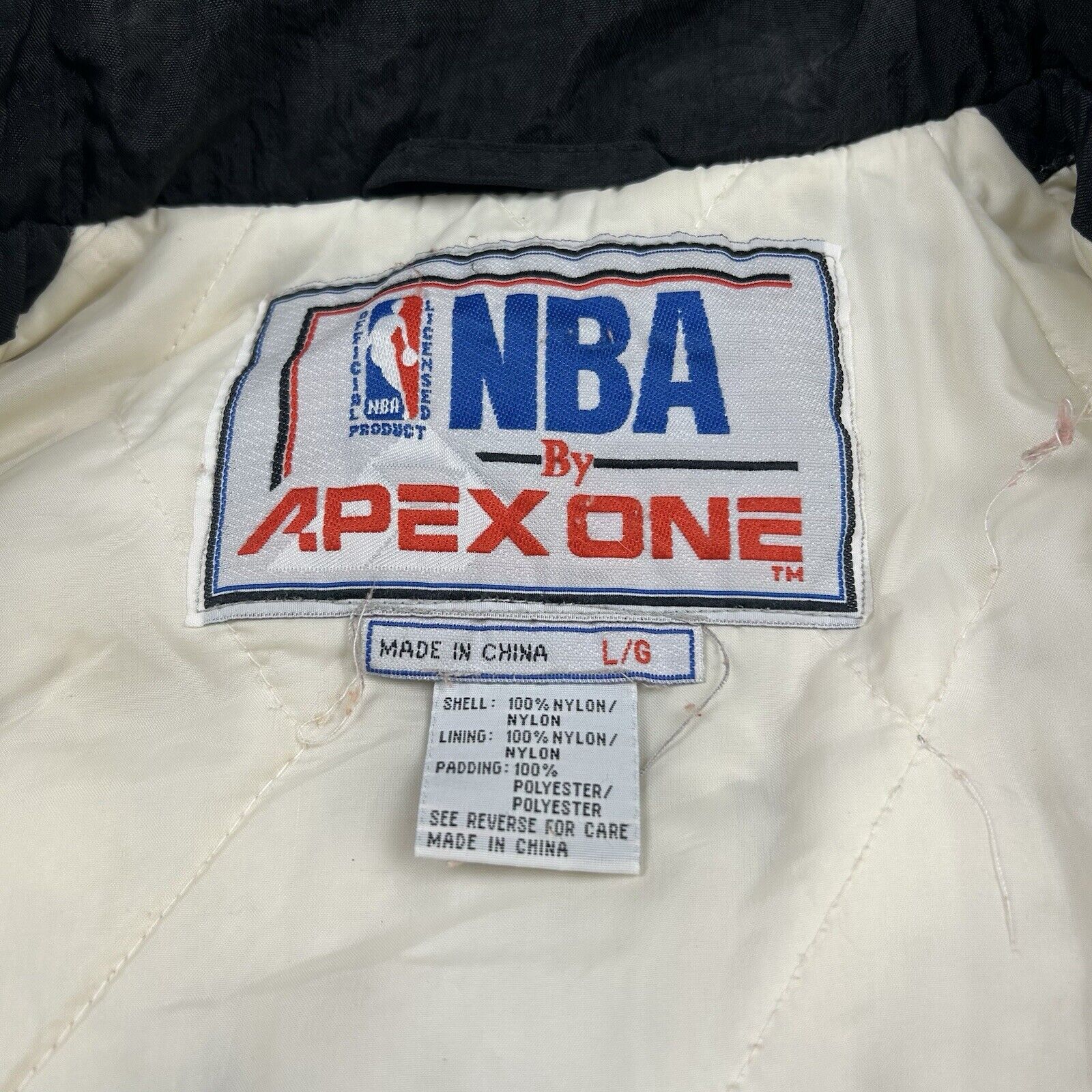 Vintage New York Knicks Apex One Parka Jacket With Hood Full
