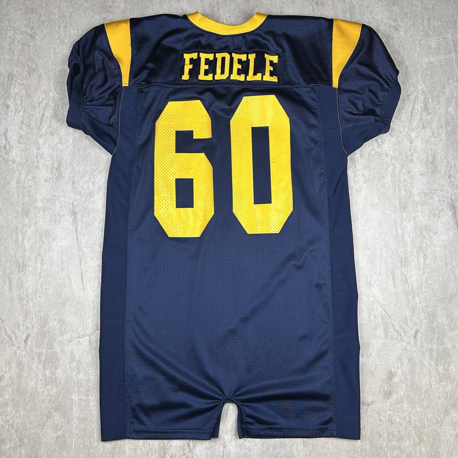 Vintage Riddell Football Game Jersey #60 Spencerport NY Rangers
