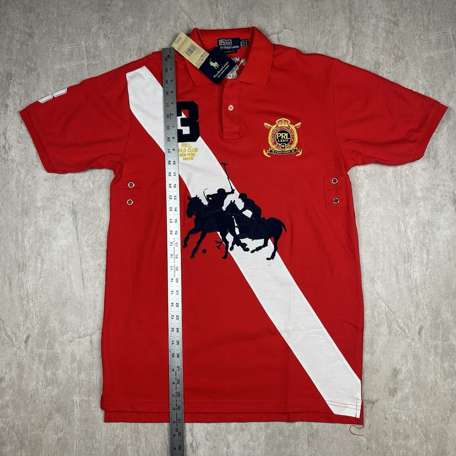 Polo Ralph Lauren 赤 ポロシャツ ナンバリング3 POLO RALPH LAUREN