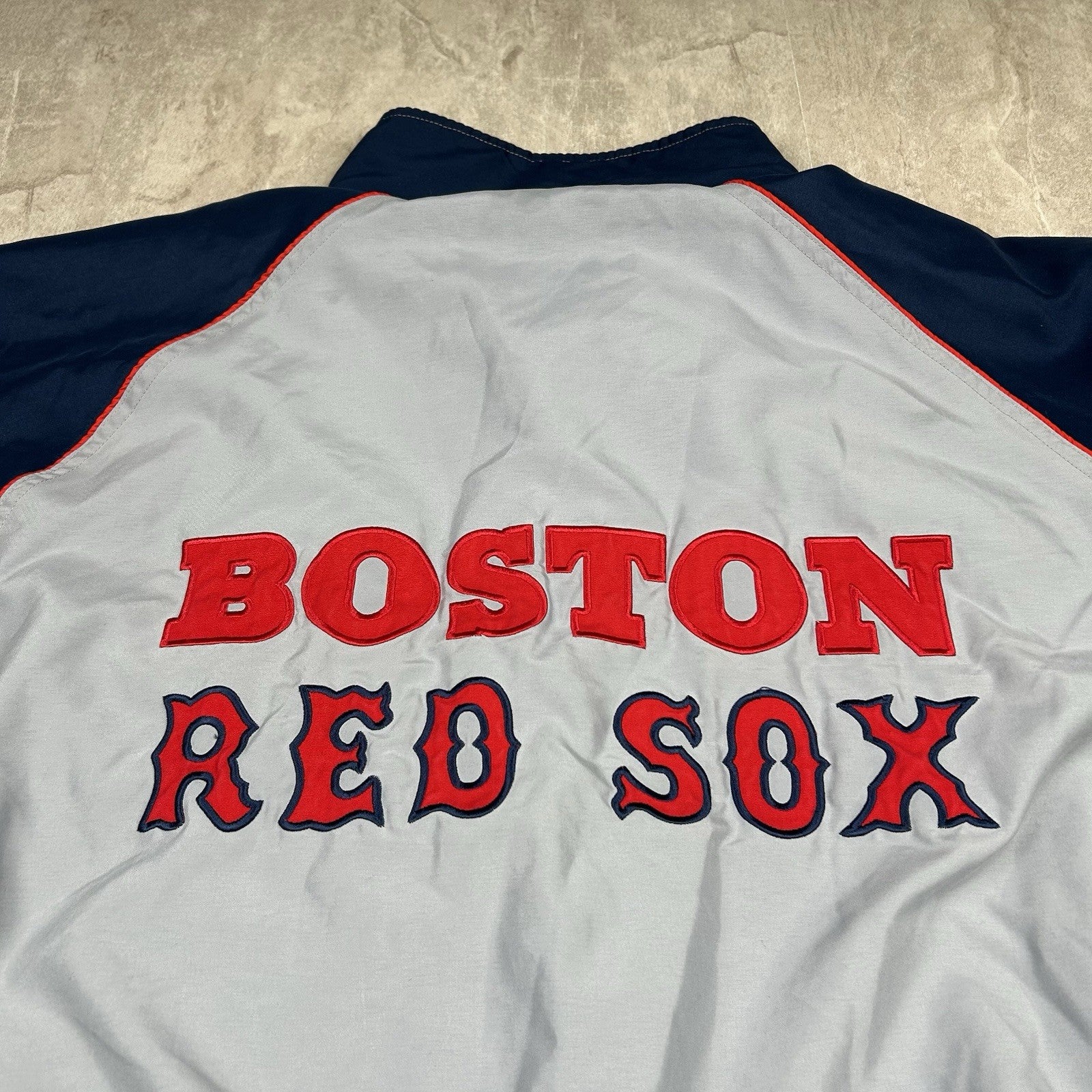 Vtg Genuine Merchandise Boston Red Sox MLB Baseball Gray Red