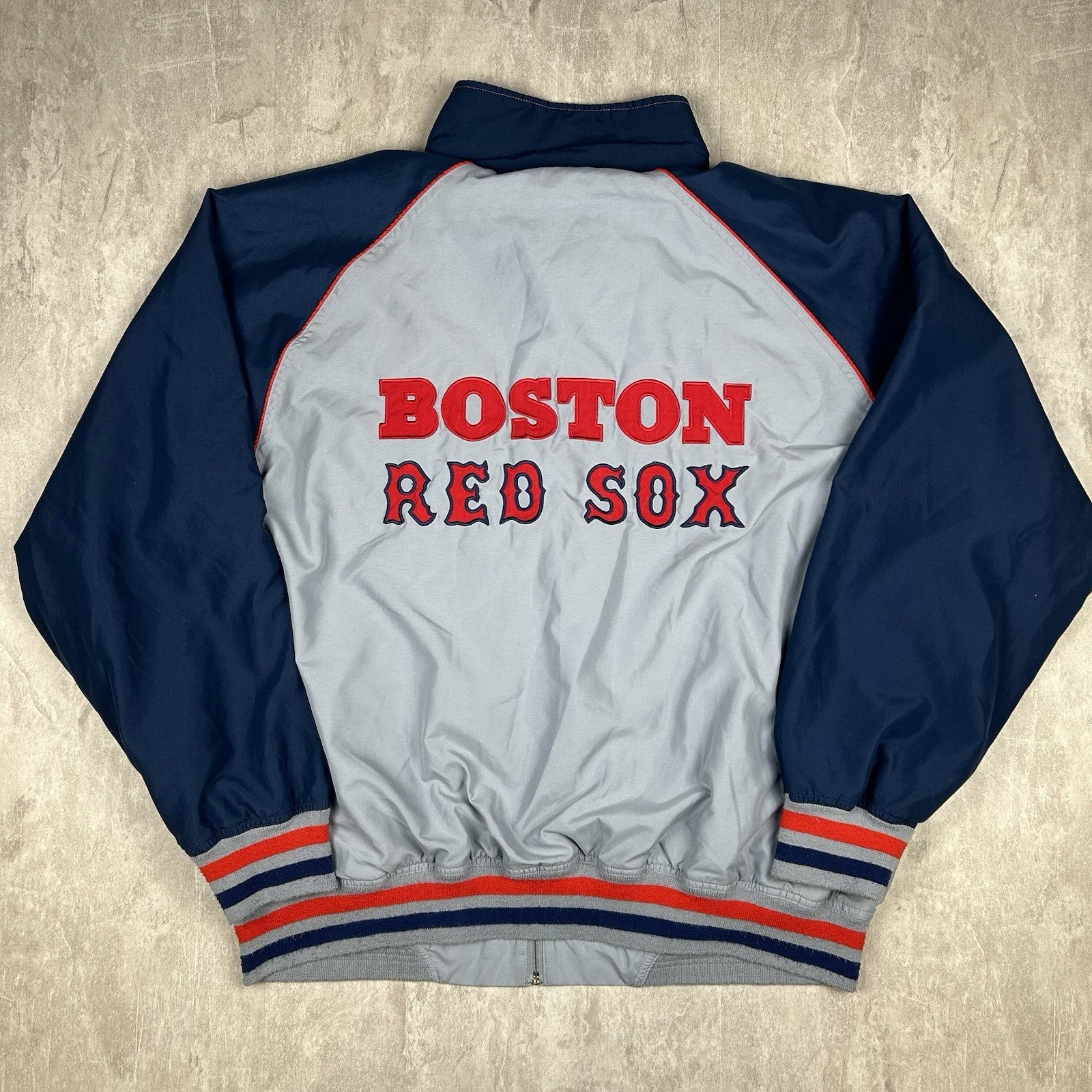 Vtg Genuine Merchandise Boston Red Sox MLB Baseball Gray Red