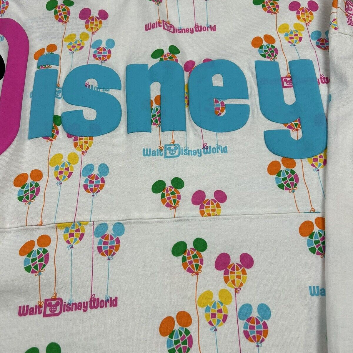 World disney authentic world 50th anniversary balloon jersey M