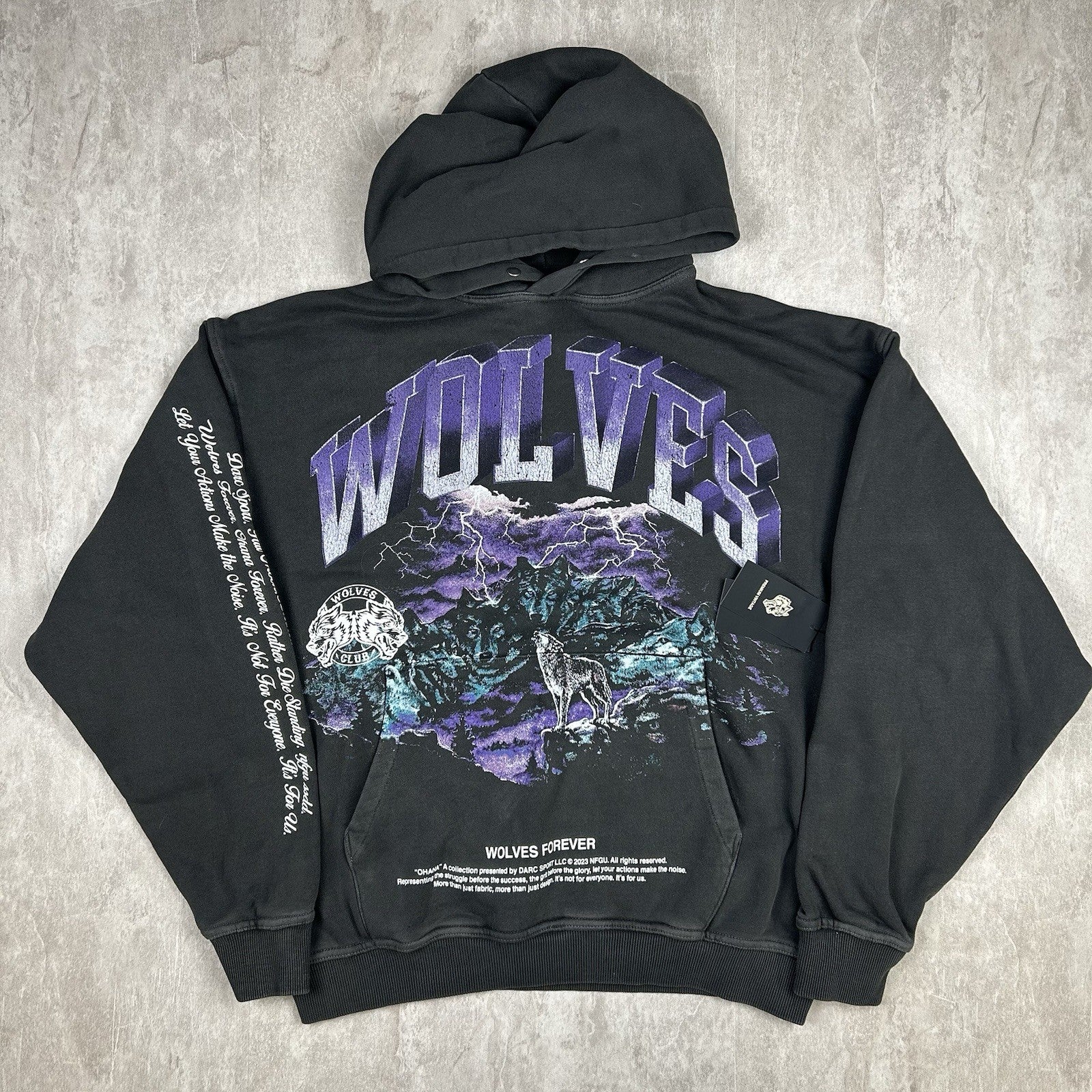 DARC SPORT WOLVES size28【美品】 Darc Sport Men's Wolves Forever Bodybuilding Club NFGU