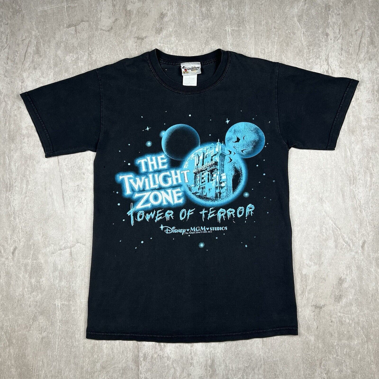 トップス 90s DISNEY \"Tower of Terror\" vintage T 1994 Disney Twilight Zone Tower of Terror Shirt Vintage 90s