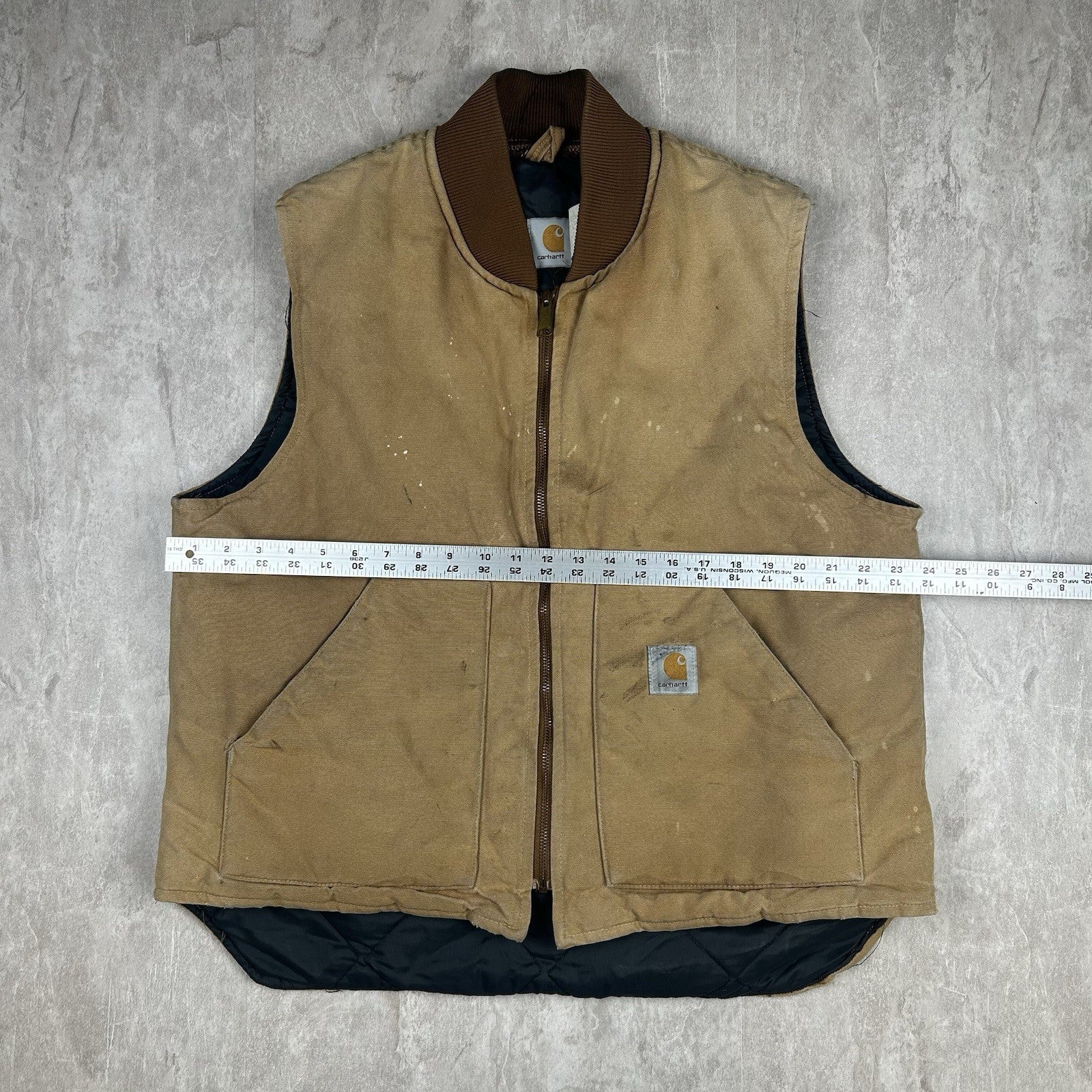 80's VQ186 USA製CARHARTT / DUCK VEST Lサイズ 80's VQ186 USA製CARHARTT / DUCK VEST Lサイズ - メルカリ