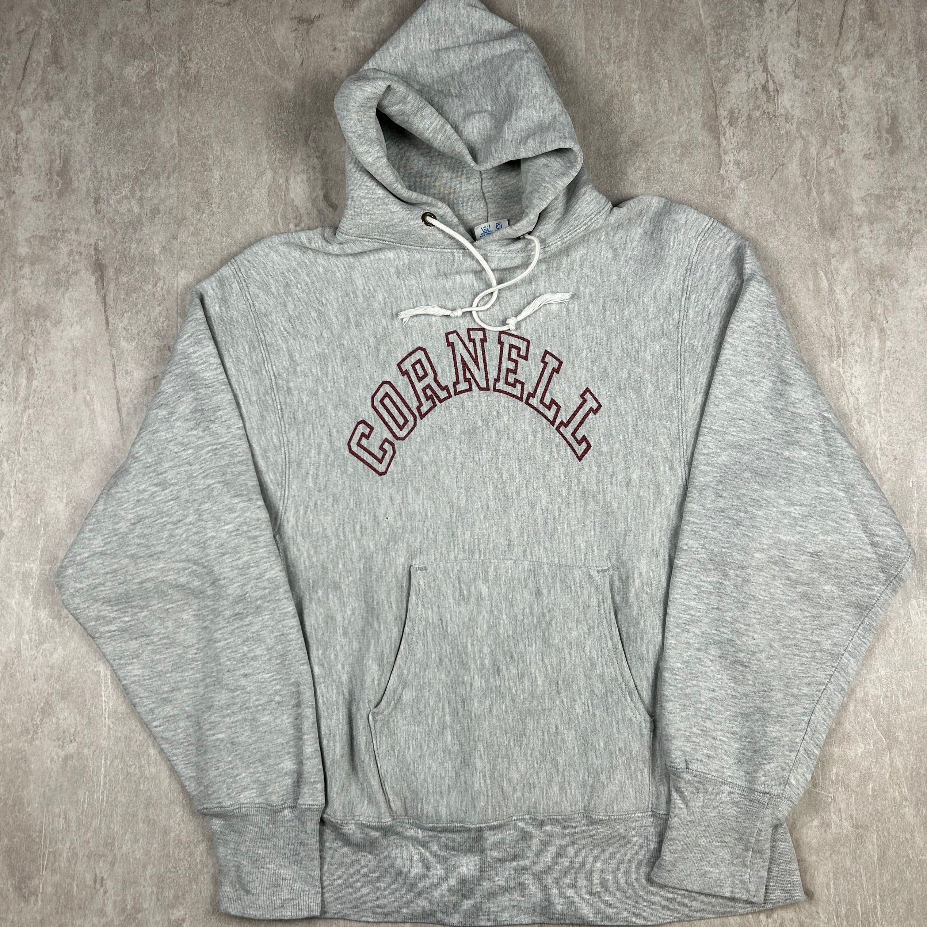 Vintage CORNELL Champion Reverse deals Weave Sweatshirt Hoodie Mens M