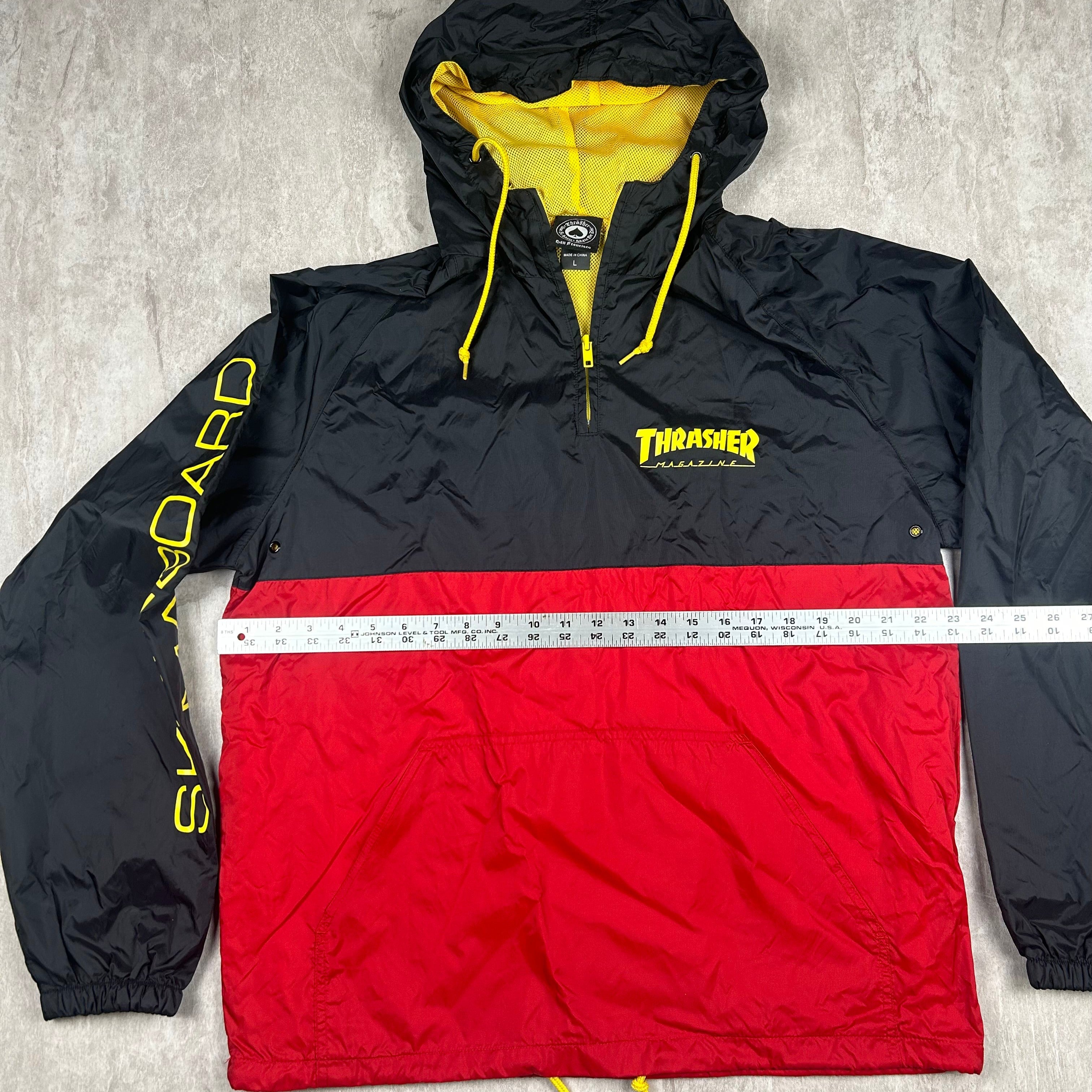 ウエア/装備 THRASHER - THRASHER Men's DC x Thrasher Collaboration Skater Camo Pullover