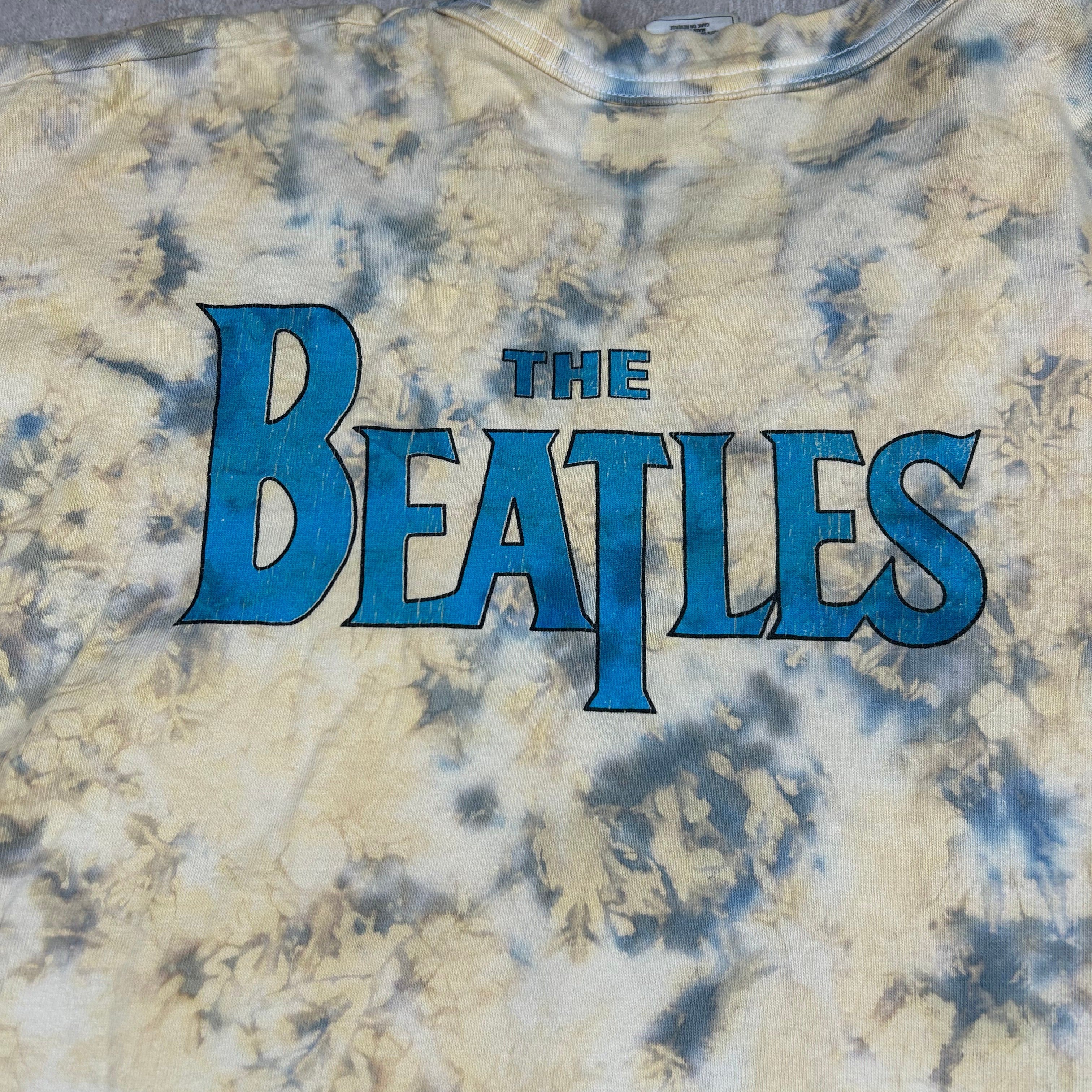 Vintage ビートルズ 1995 APPLE Tシャツ Vintage The Beatles T-Shirt Tie Dye Apple 90s Band Lennon 1995