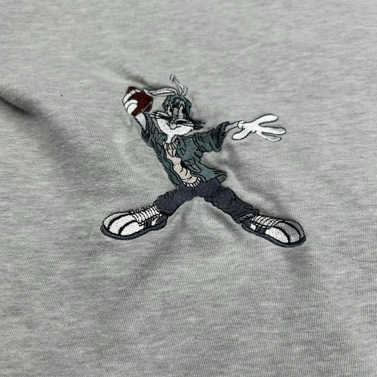 Vtg 90s Looney Tunes Bugs Daffy Cartoon Long Sleeve T-Shirt Hip